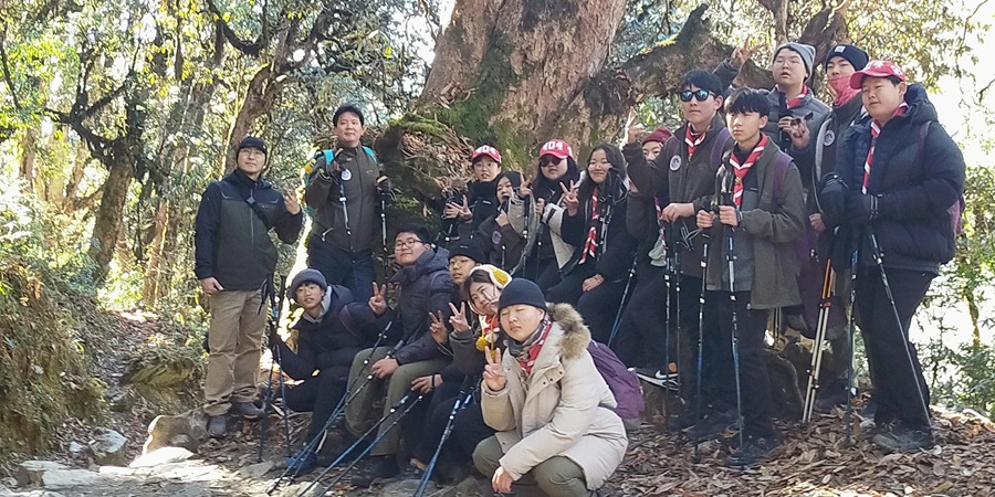 Ghorepani Poon Hill Trek- Ulleri to Ghorepani