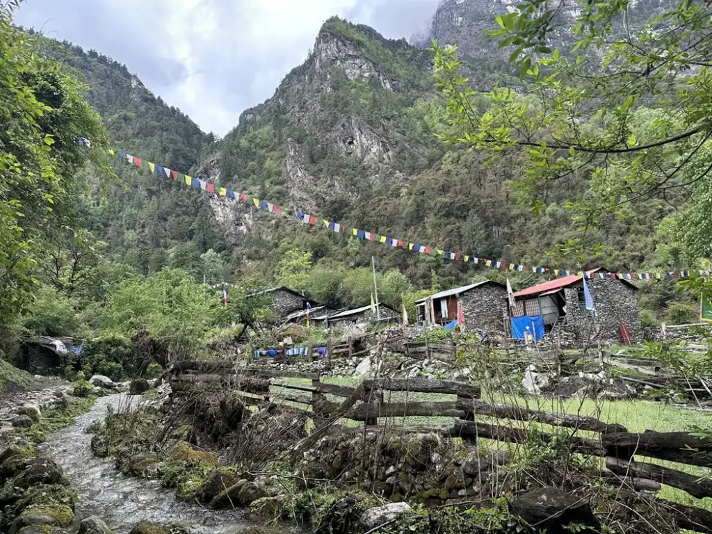 Li Gaon- Manaslu Circuit Trek 