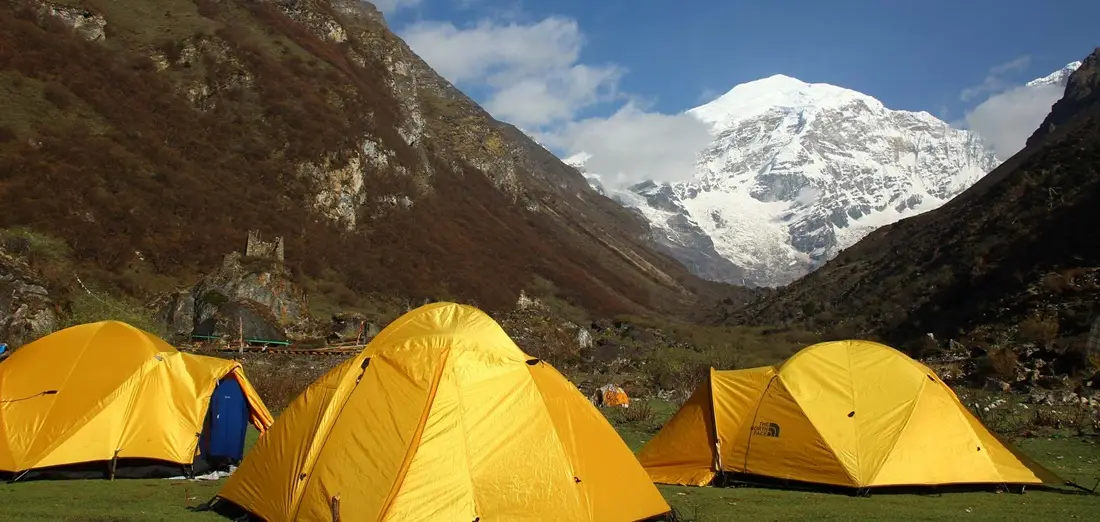 Jangothang Base Camp