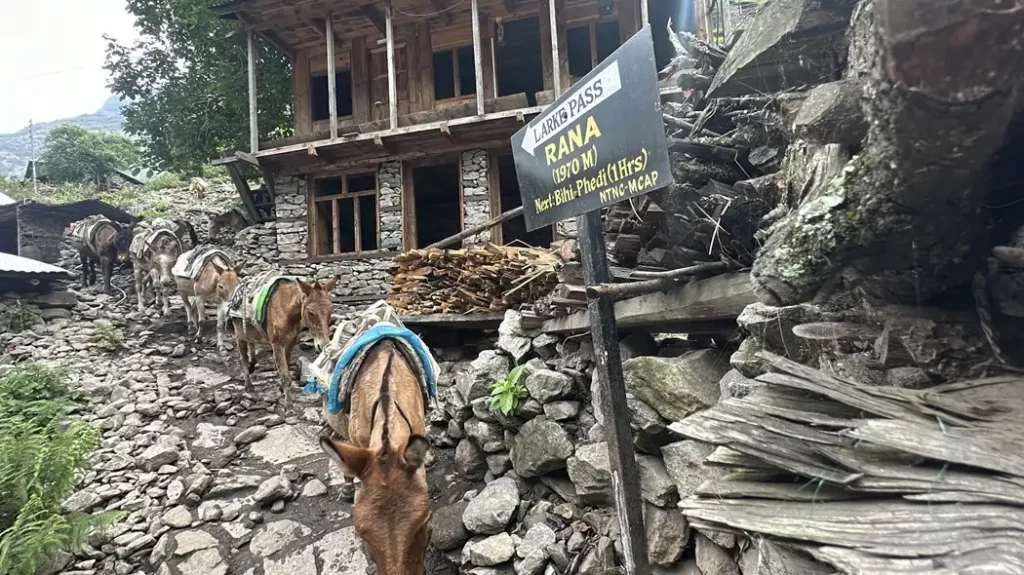 Ghap Village- Manaslu Circuit Trek 